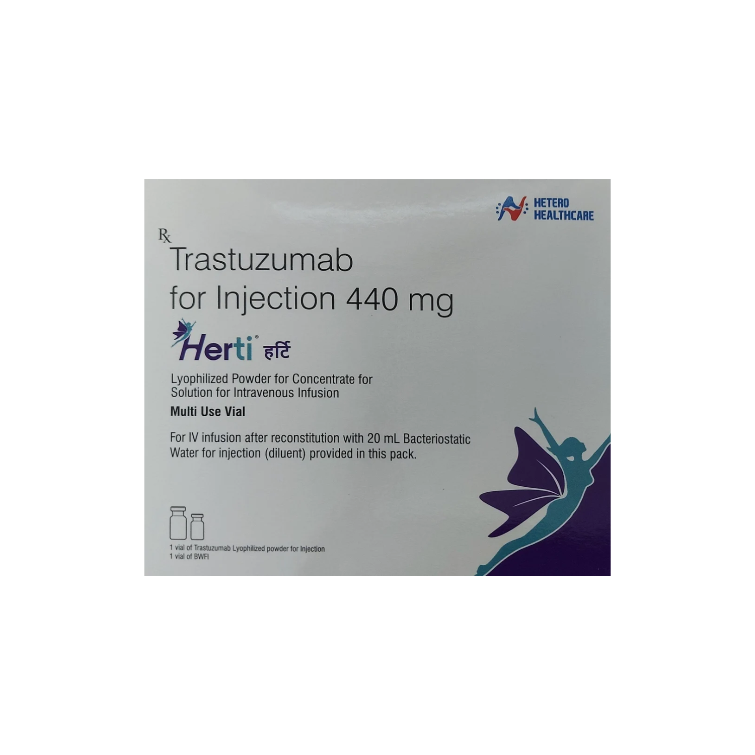 HERTI 440MG INJECTION